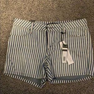 Max Jean stripped jean shorts